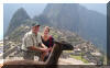 My daugher Susanna and me on Machu Picchu in Peru